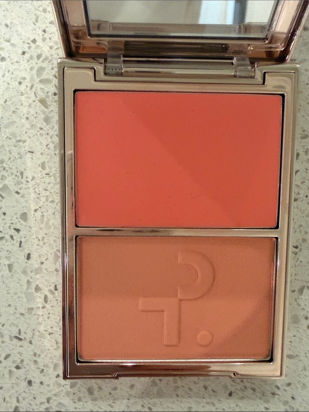 Patrick ta Cream and Powder Cheek Duo Soft Launch - Coral Peach Blush